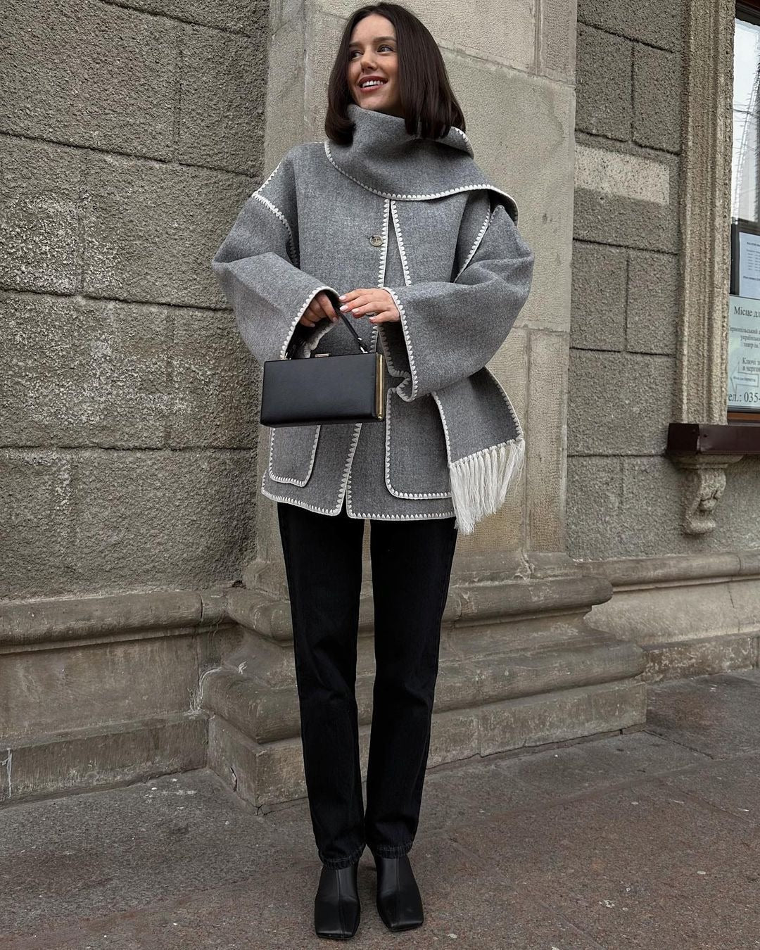 EMILIA | Elegante Herbstschaljacke