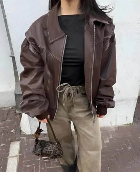 MAREN | Lederjacke