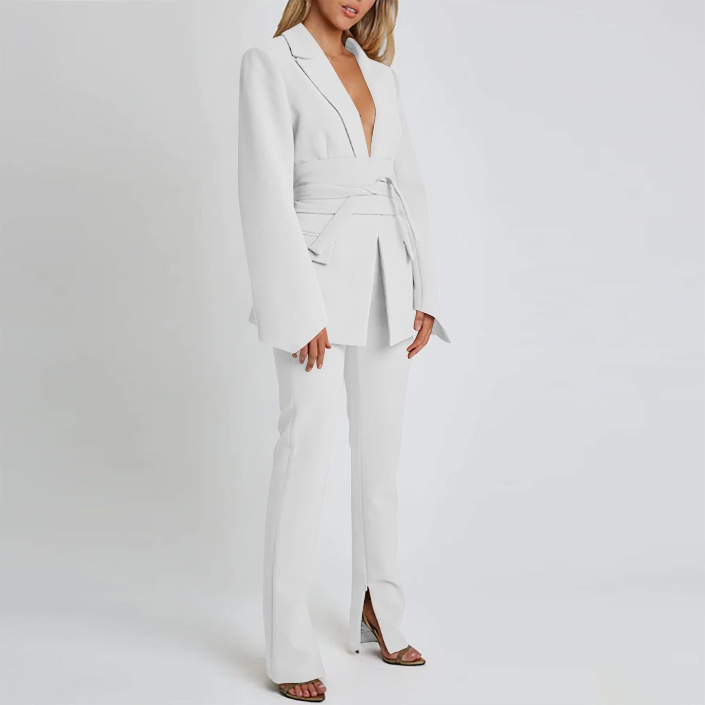 AIMEE | Eleganter Blazer mit Gürtel