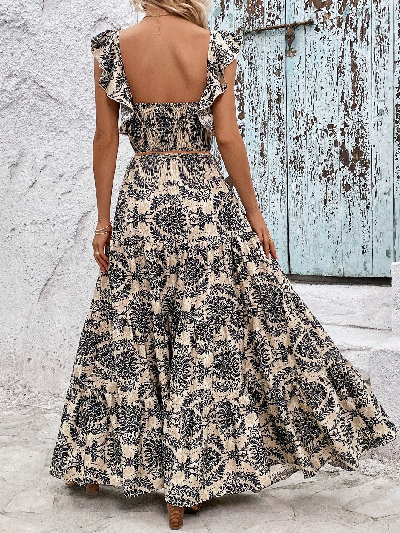 RUE | Boho-Print-Zweiteiler Set