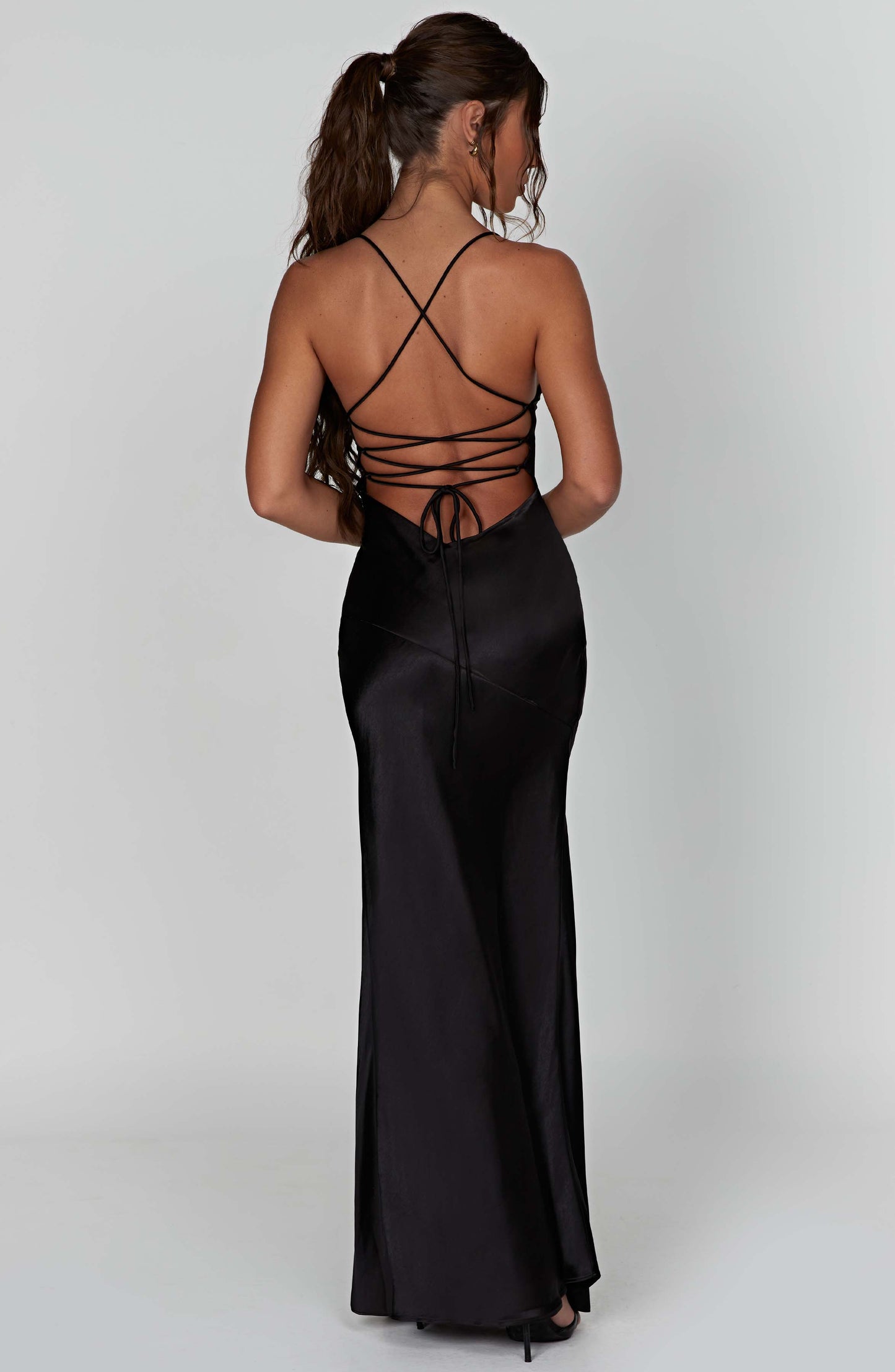 VELINA | Schlitz-Kleid