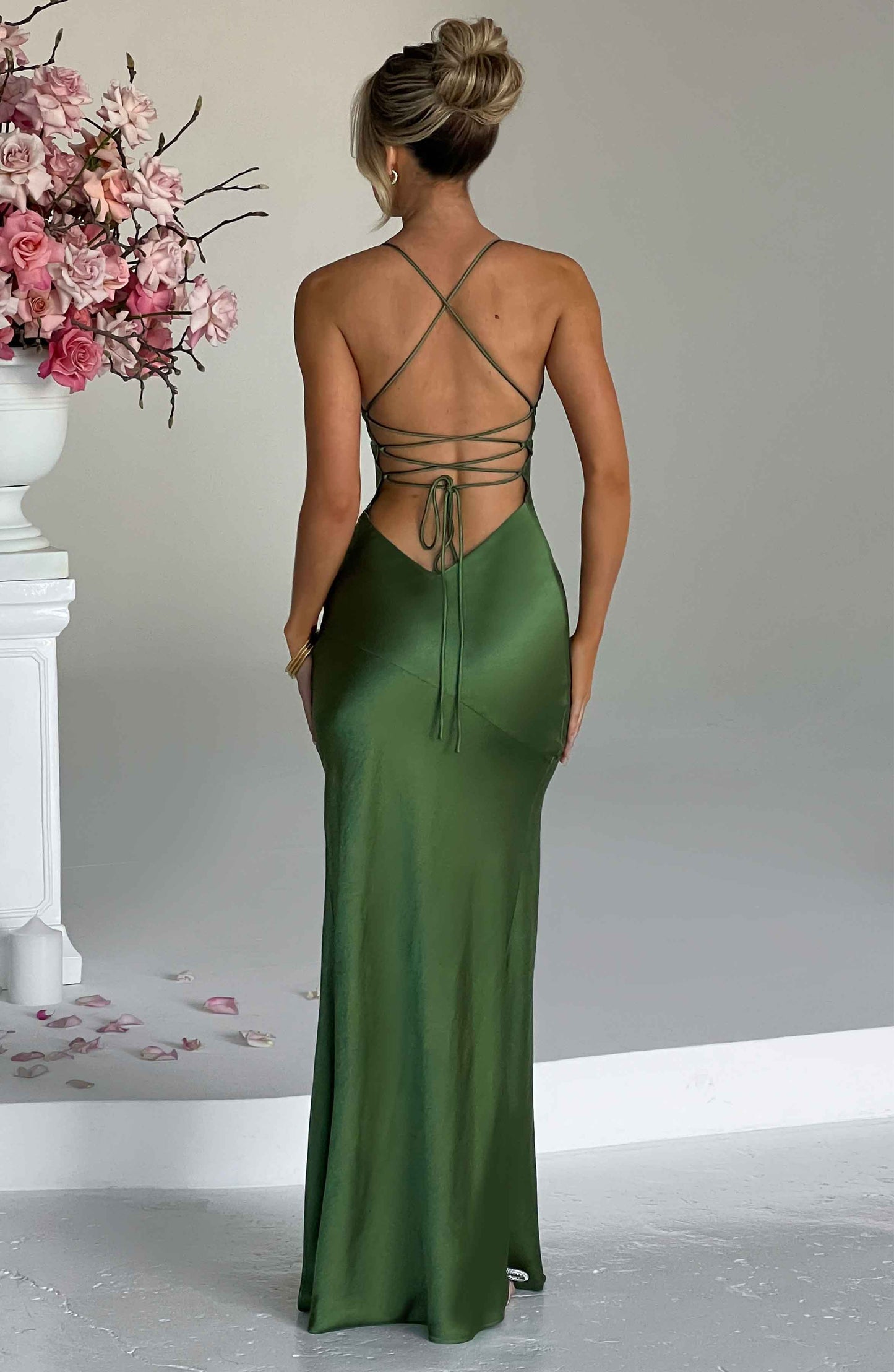 VELINA | Schlitz-Kleid