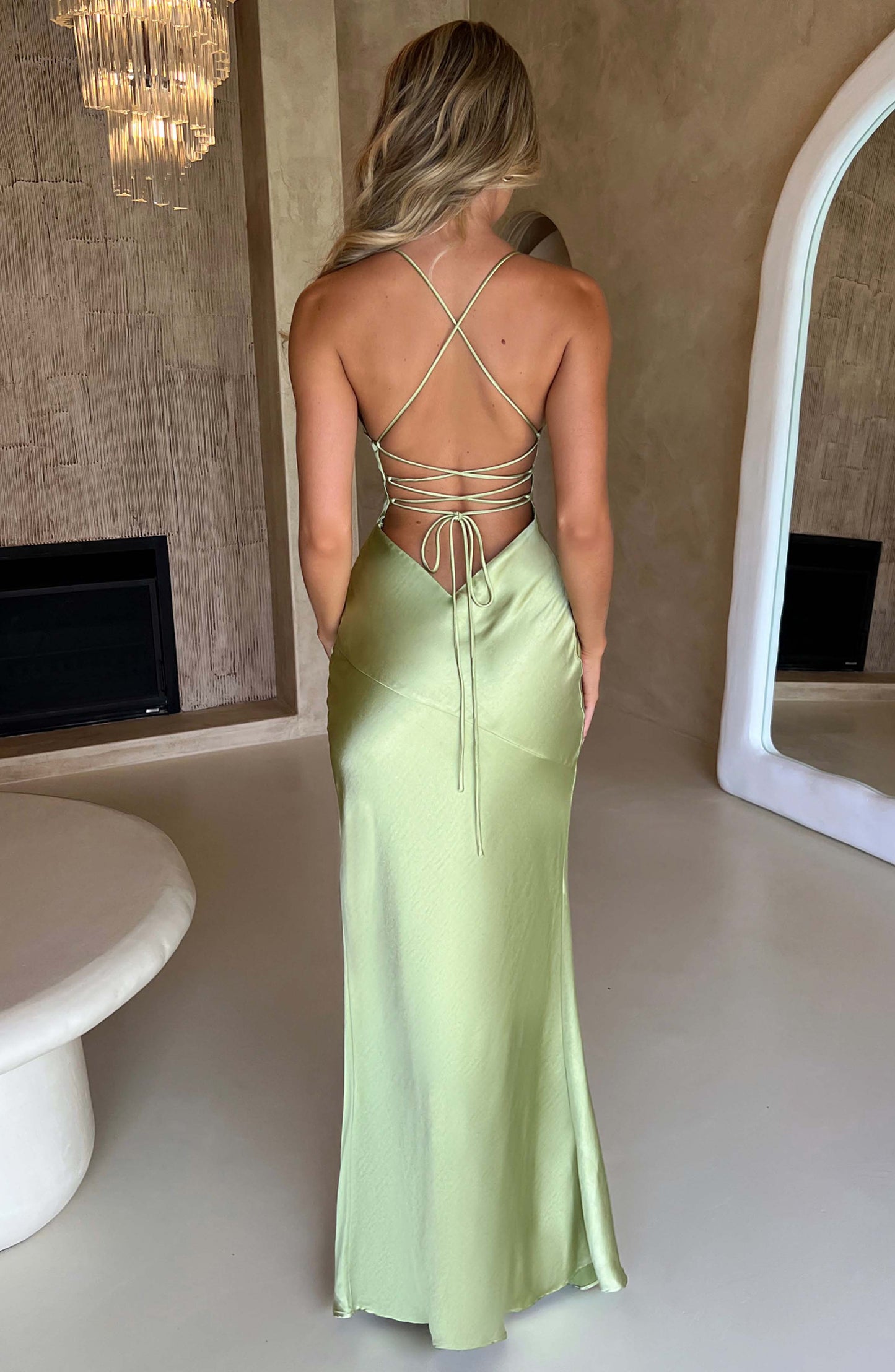 VELINA | Schlitz-Kleid