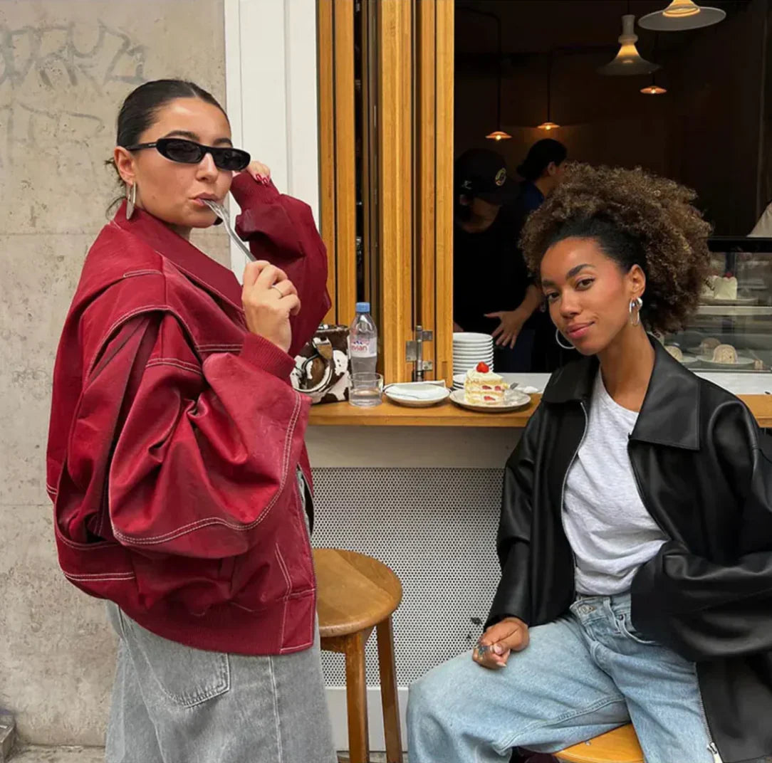 MAREN - Lederjacke