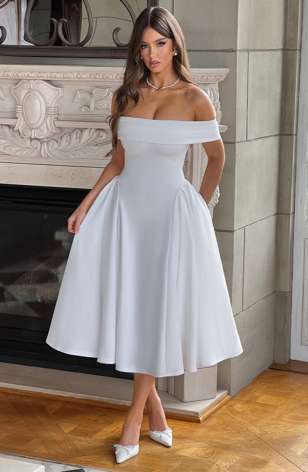 IMANI | Elegantes Midikleid