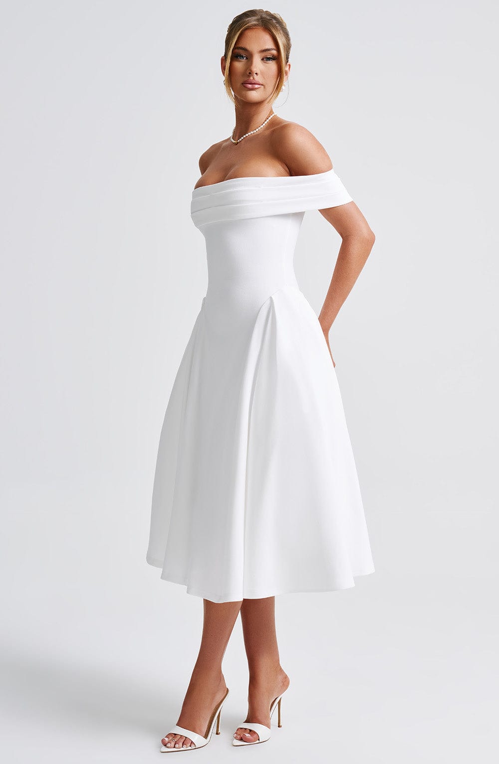 IMANI | Elegantes Midikleid