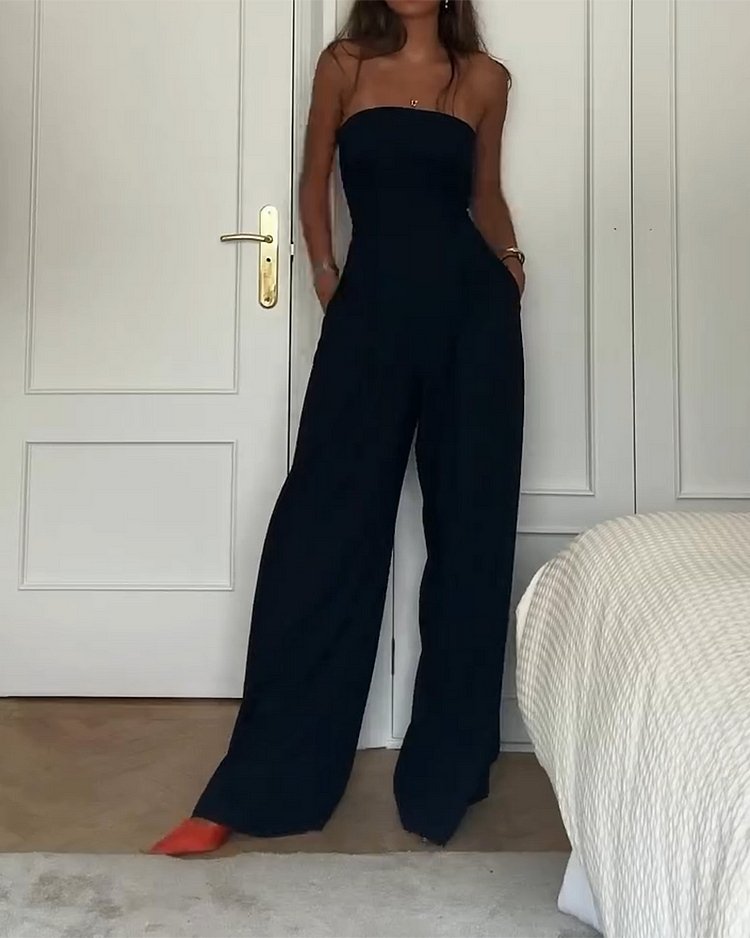 ELIA - Trägerloser Jumpsuit