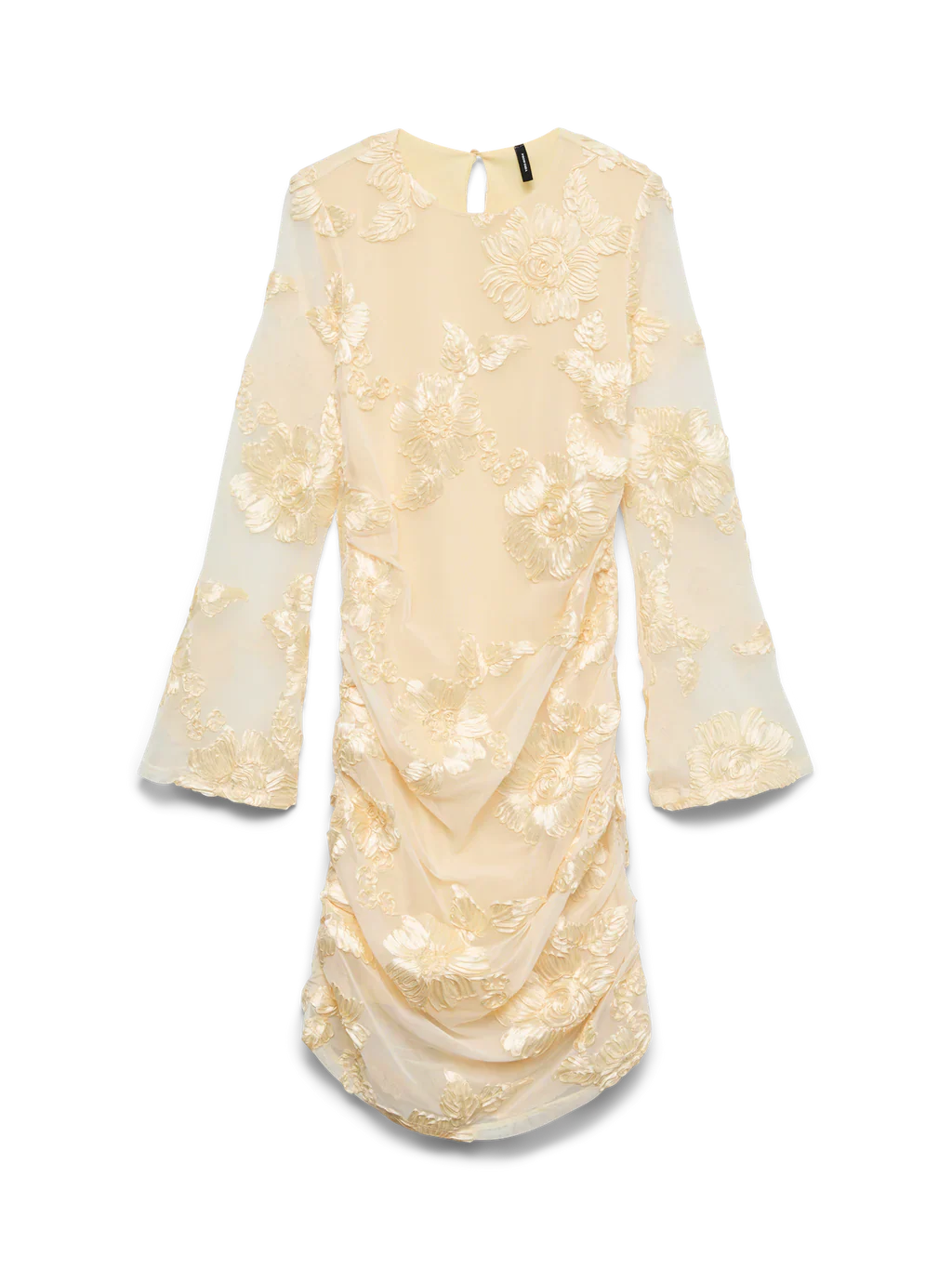QUINN | Chic Mini-Kleid mit Floraler Stickerei
