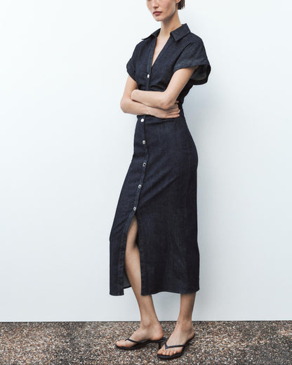MAIKE | Knopfkleid