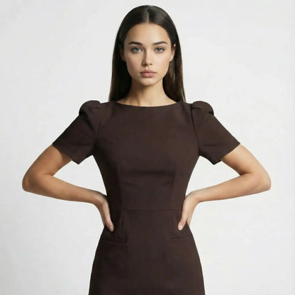 JANINE | Minikleid mit Puffärmeln