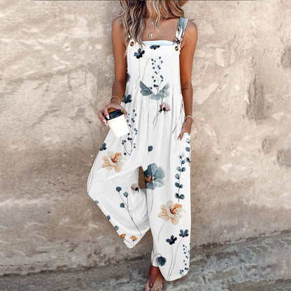 NOELLE | Bequeme bedruckte Latzhose