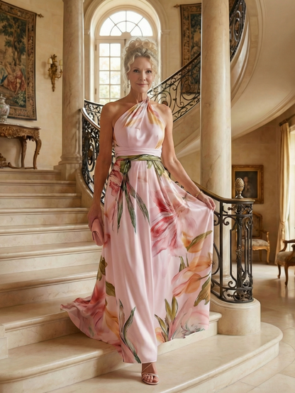 FEMKE | Blumen-Maxikleid