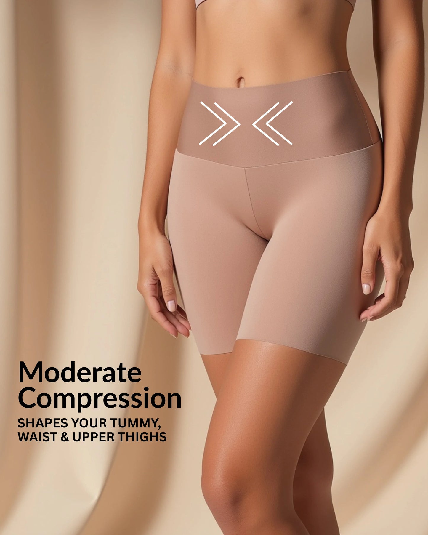 BELLA | Formende High-Waist Shorts