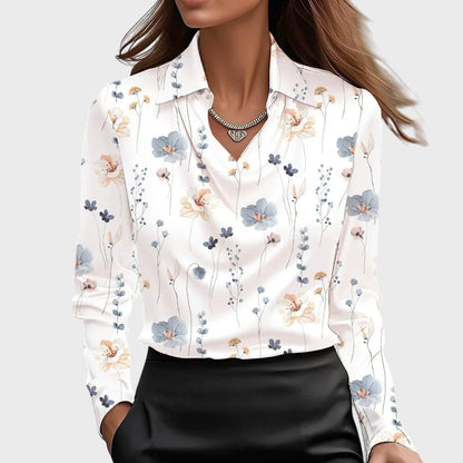 GISA | Bluse mit luxuriösem Glanz