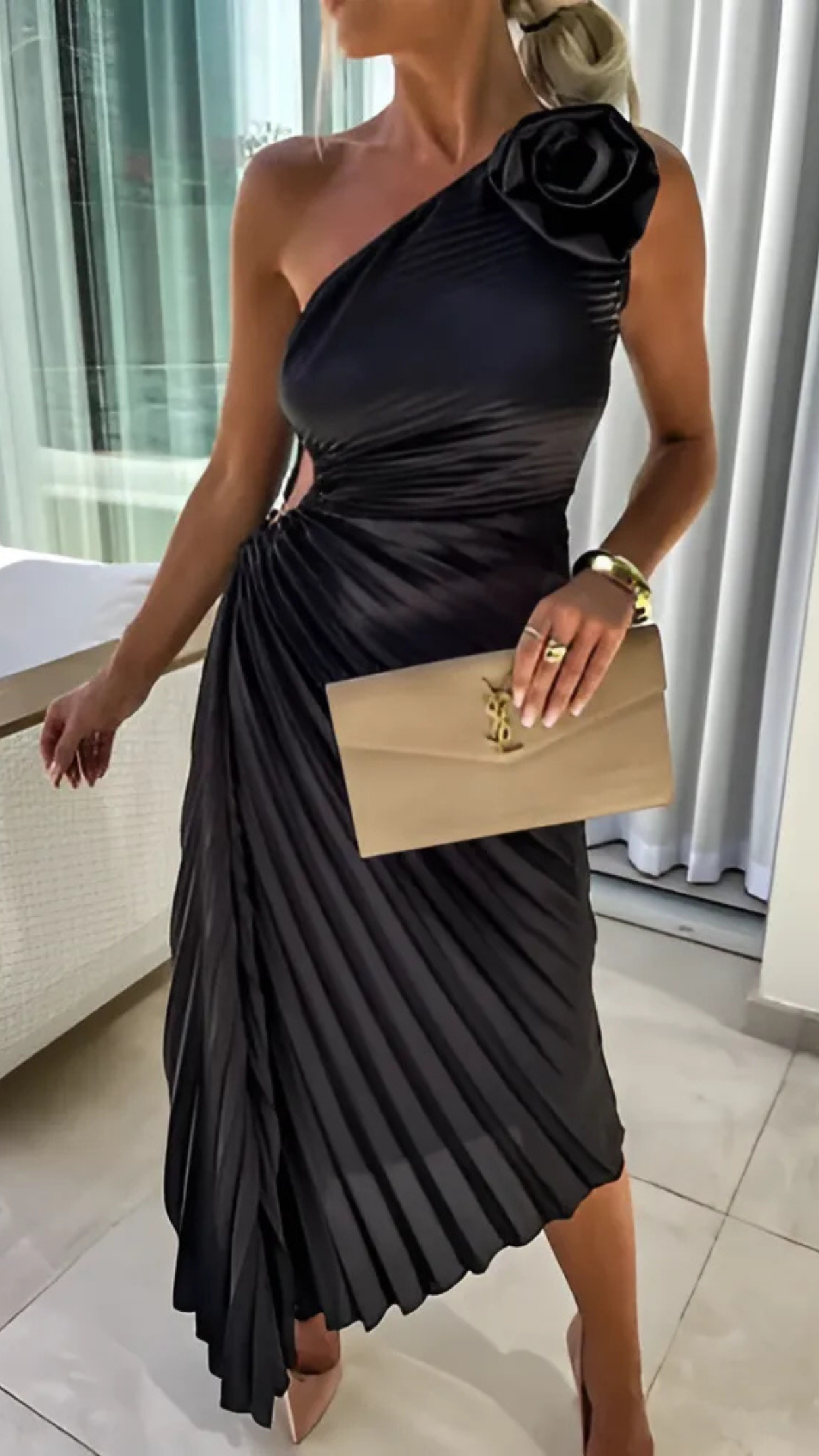 RUBY | Plissee-Kleid