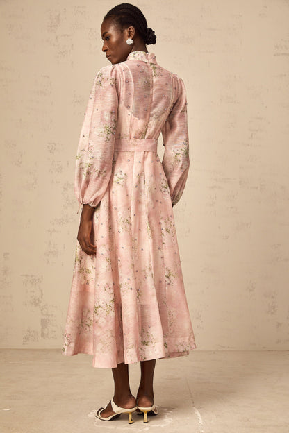 ISABELL | Floral Midi Kleid