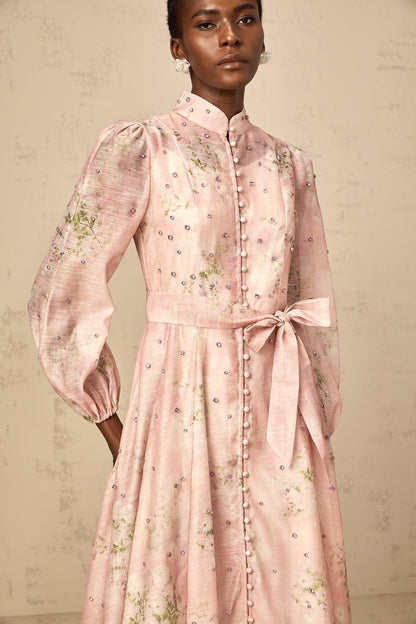 ISABELL | Floral Midi Kleid