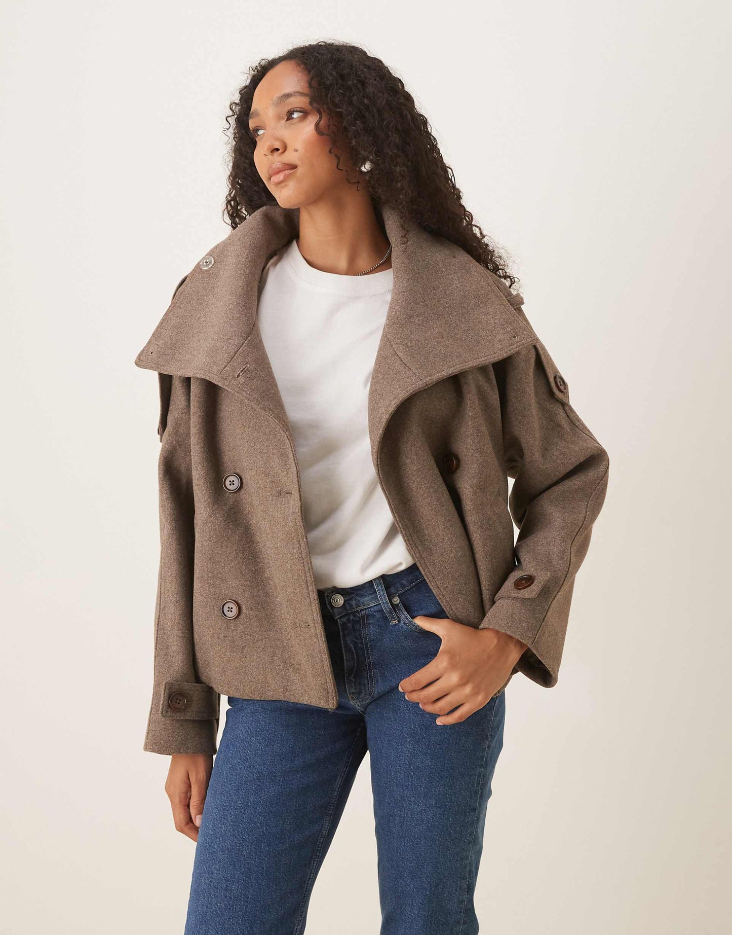 GENESIS | Jacke mit Stehkragen und Knopfleiste