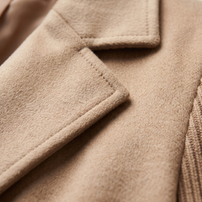 BRIANNA | Blazerjacke mit Strickärmeln und Knopfverschluss