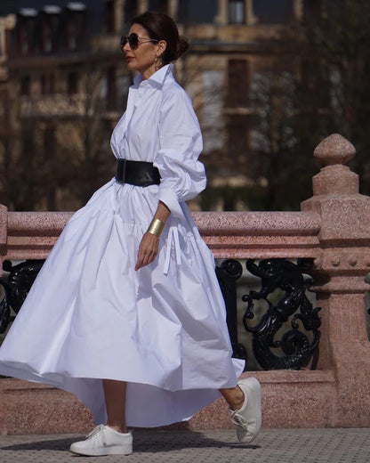 LOTTE | Hemdblusenkleid mit Gürtel