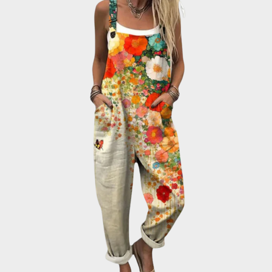 ISLA | Bequeme bedruckte Latzhose