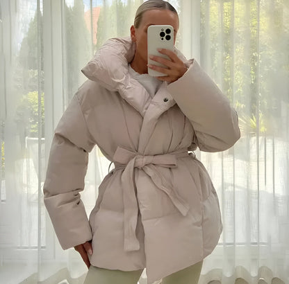 AMELIE – Schnür-Steppjacke