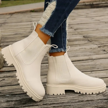 EVELINE - Robuste Chelsea-Stiefel
