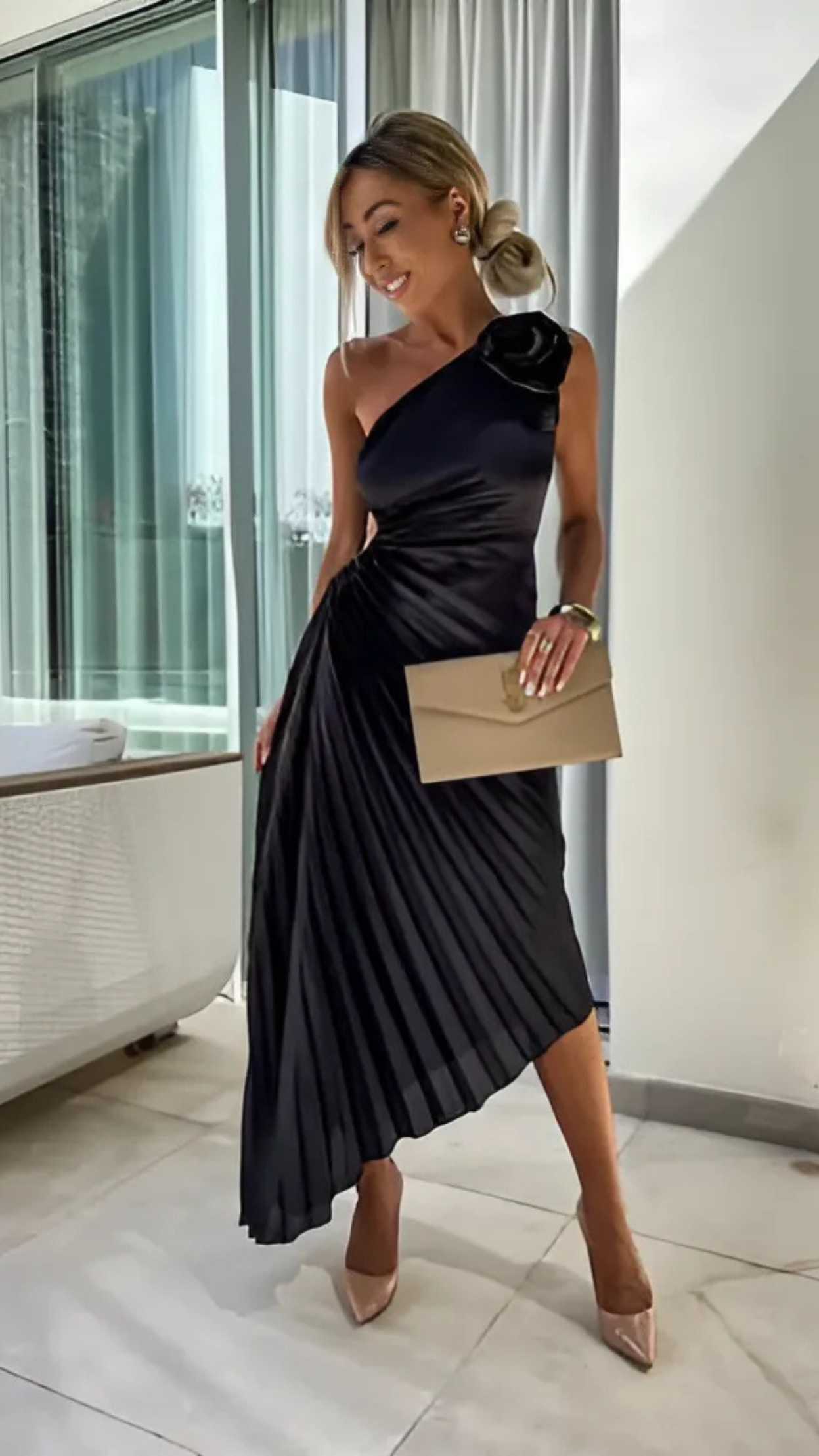 RUBY | Plissee-Kleid