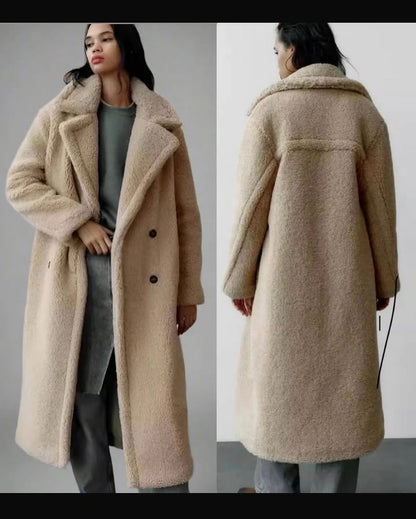 EMMA | Langer Teddy-Mantel