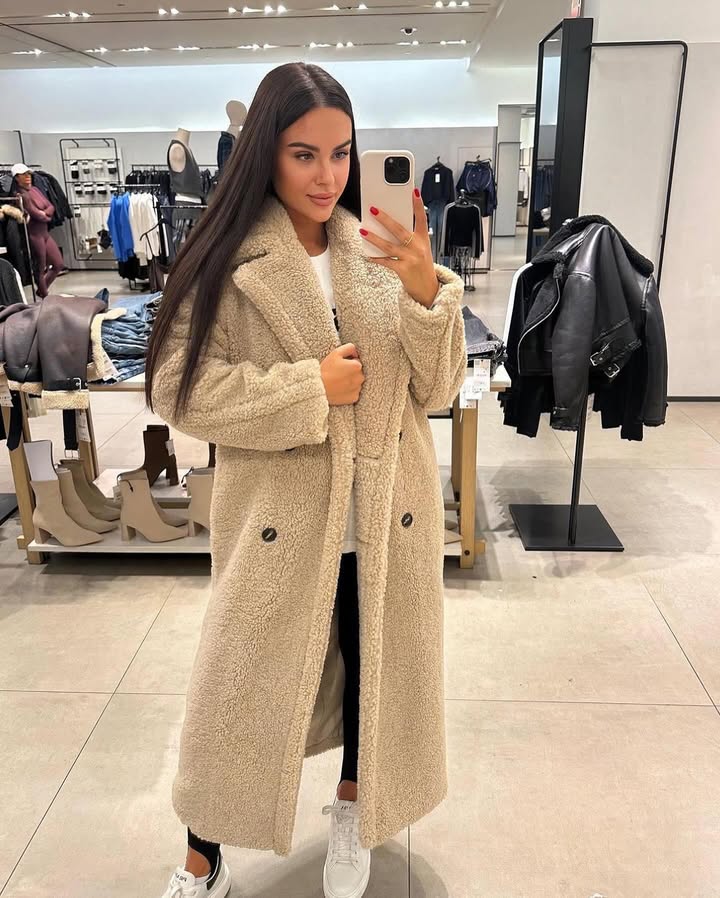 EMMA | Langer Teddy-Mantel