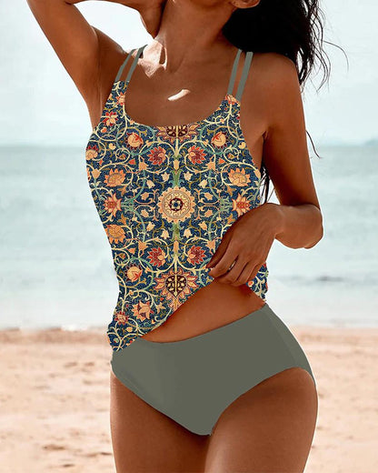 CARMEN | Boho-Tankini-Swim-Set