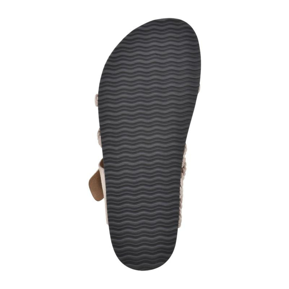 HANNE | Flache Sandalen mit Geflochtenen Riemen