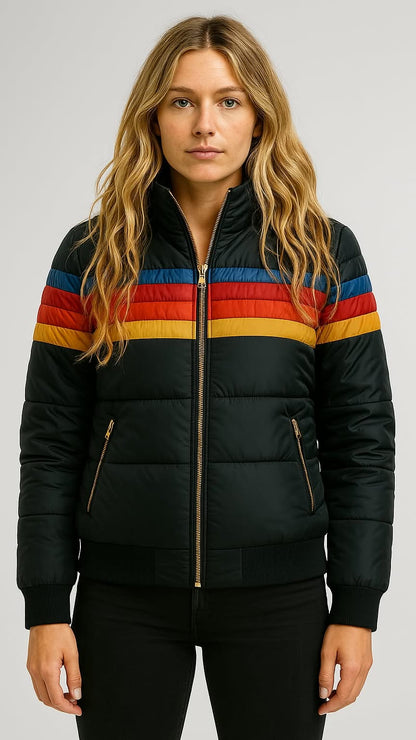 RUTH | Retro-Wattierte Jacke