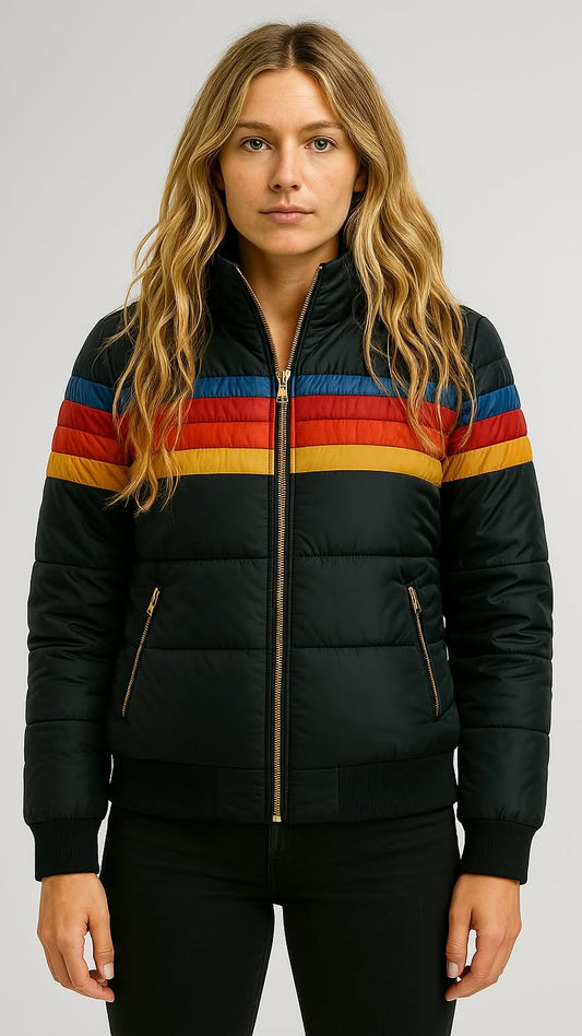 RUTH | Retro-Wattierte Jacke