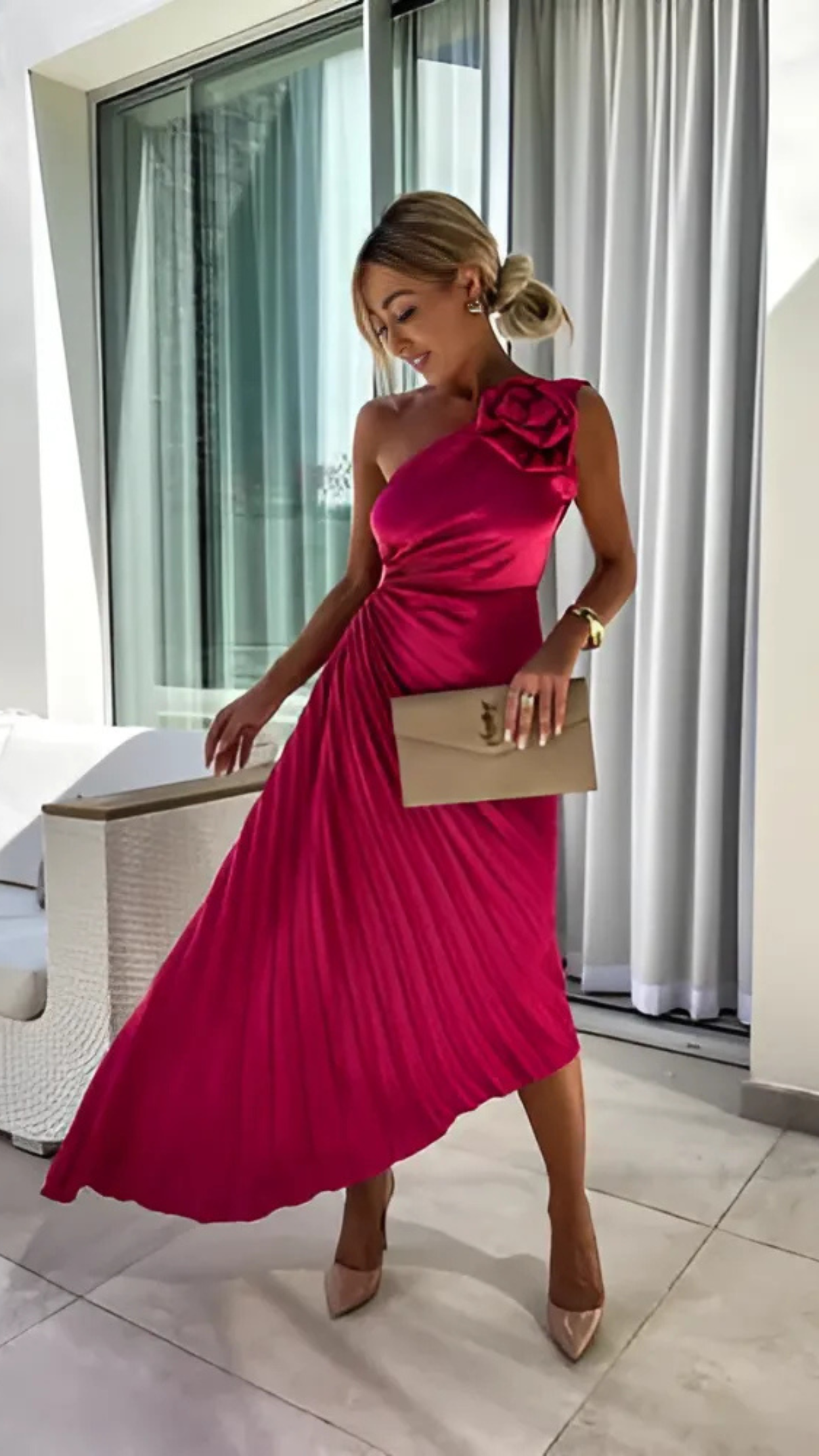 RUBY | Plissee-Kleid