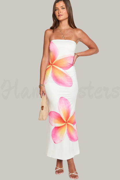 MARIE | Tropical Kleid