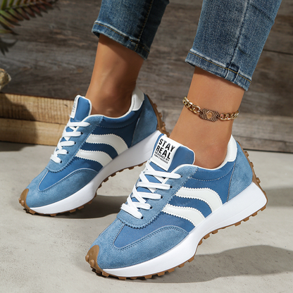 CLEO | Retro-Sneaker mit Schnürung