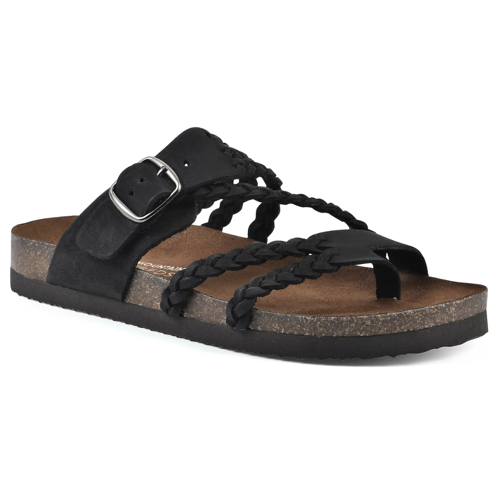 HANNE | Flache Sandalen mit Geflochtenen Riemen