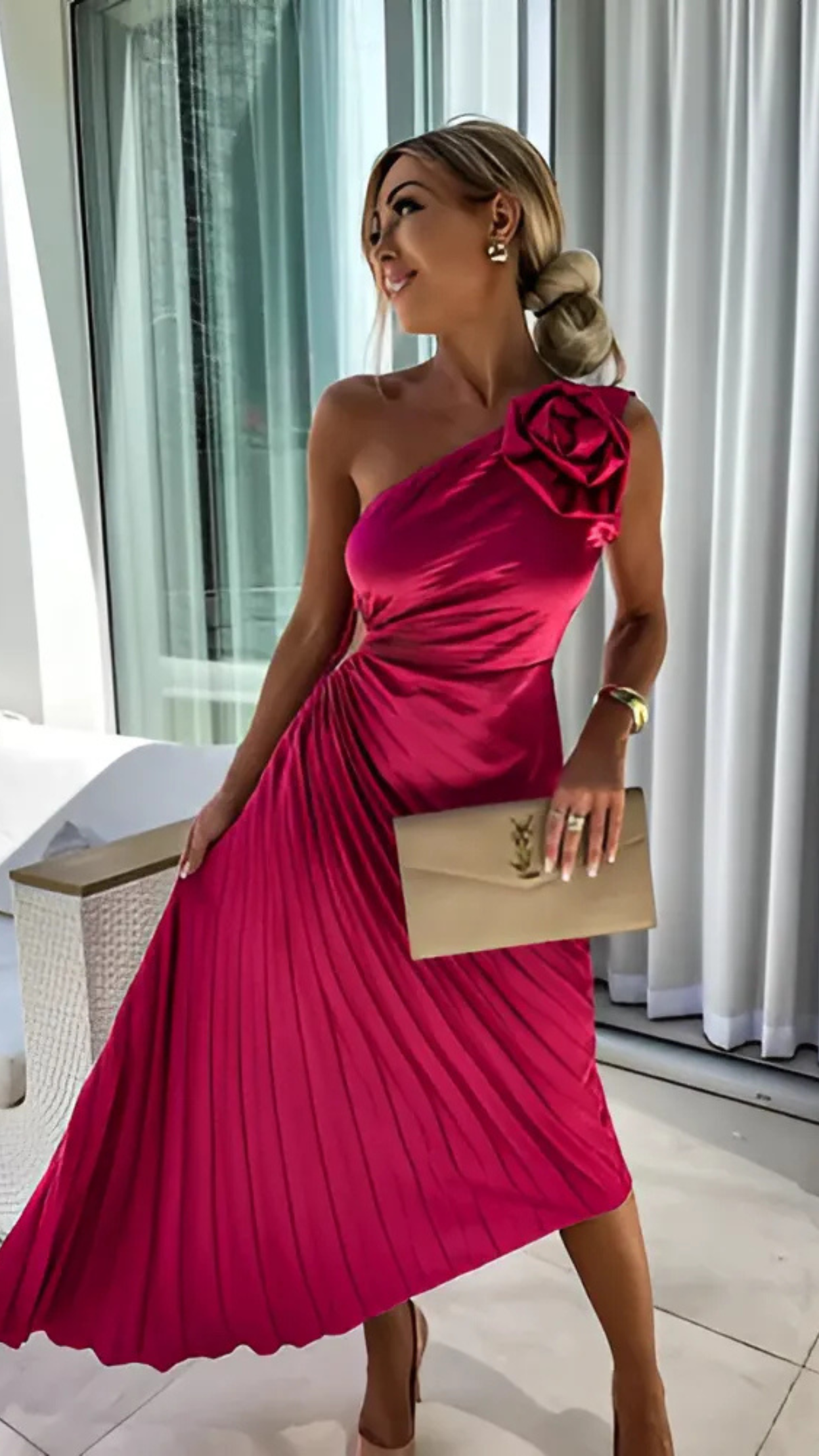 RUBY | Plissee-Kleid