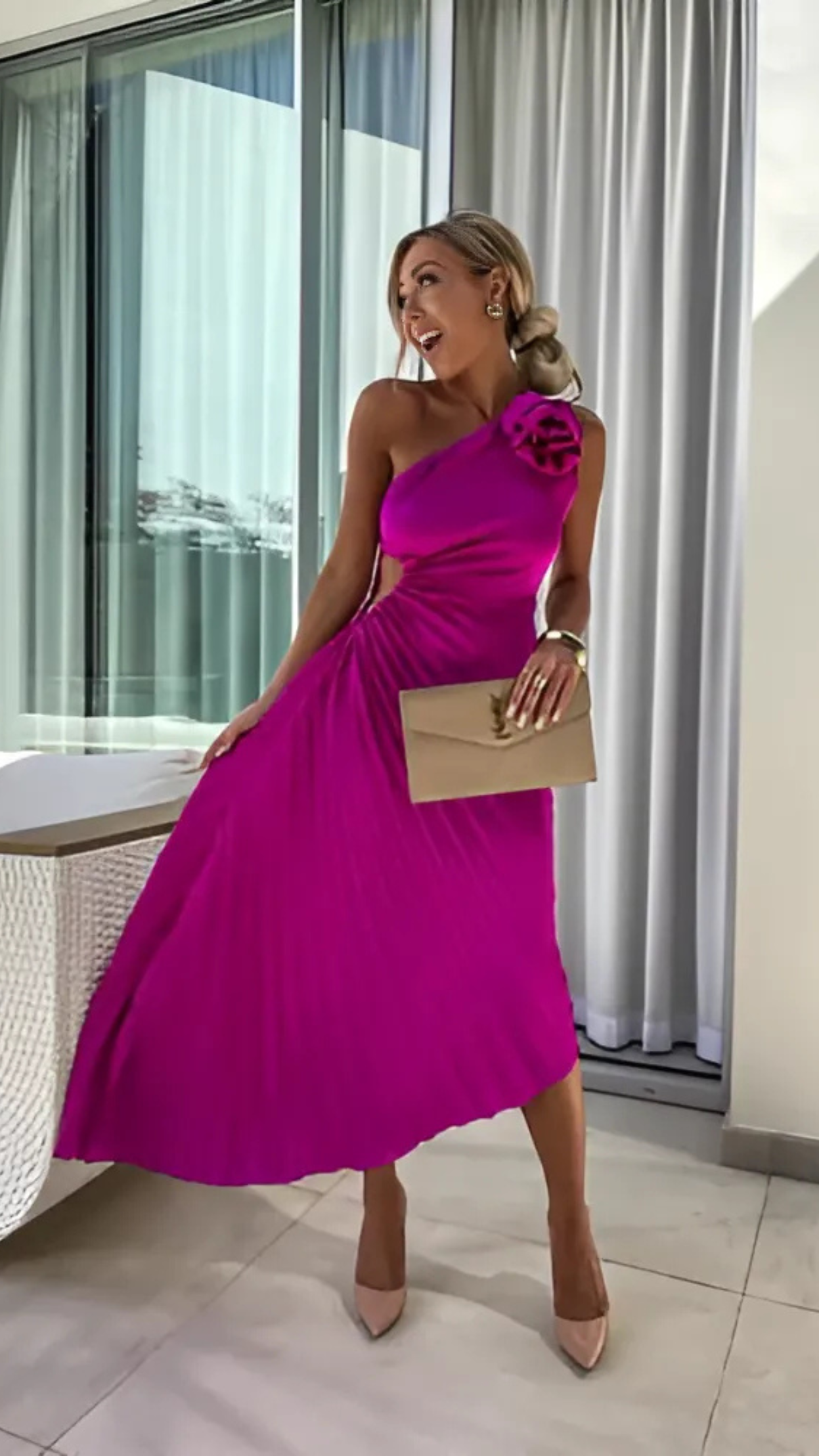 RUBY | Plissee-Kleid