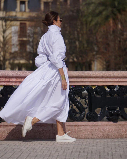 LOTTE | Hemdblusenkleid mit Gürtel