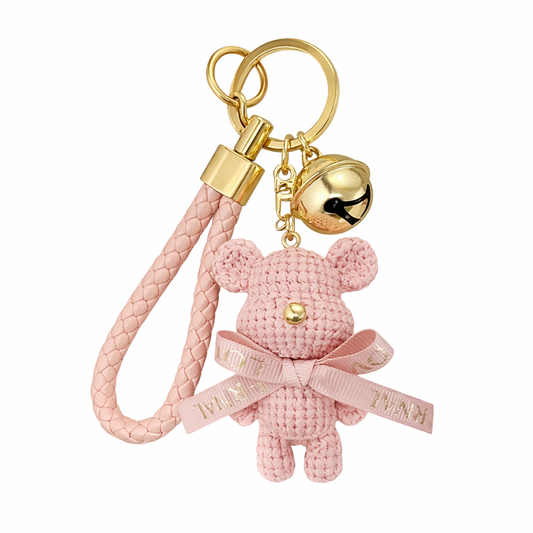Bear | Stilvoller Bag Charm in Goldoptik