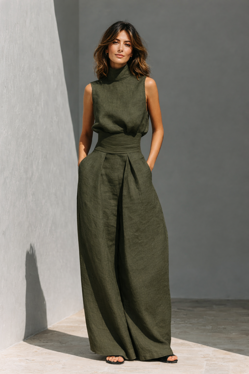 MARIA | Minimalistisches Wide-Leg-Set