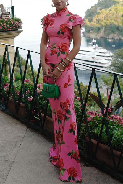 MILLIE | Florales Maxikleid