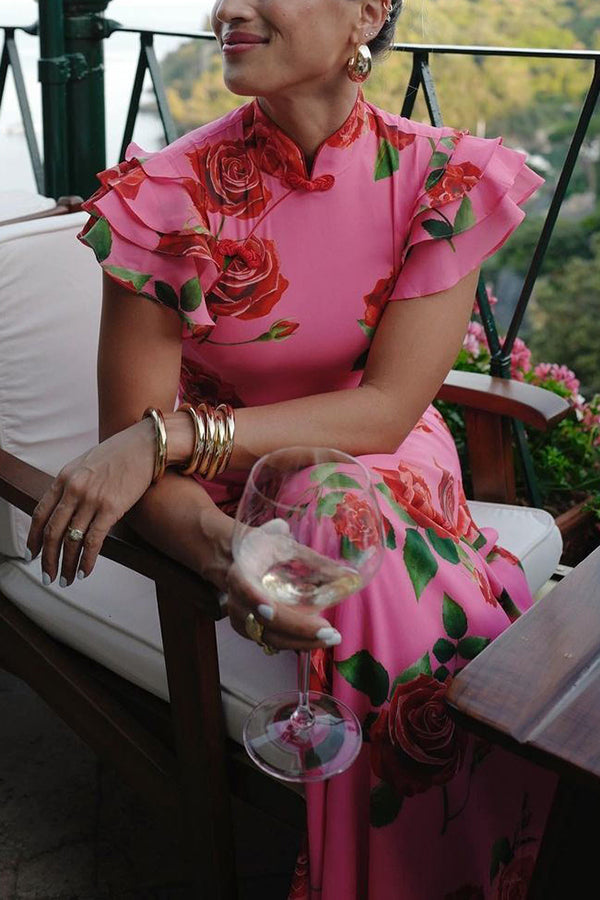MILLIE | Florales Maxikleid