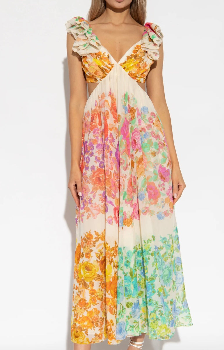 FABIENNE | Geblümtes Kleid