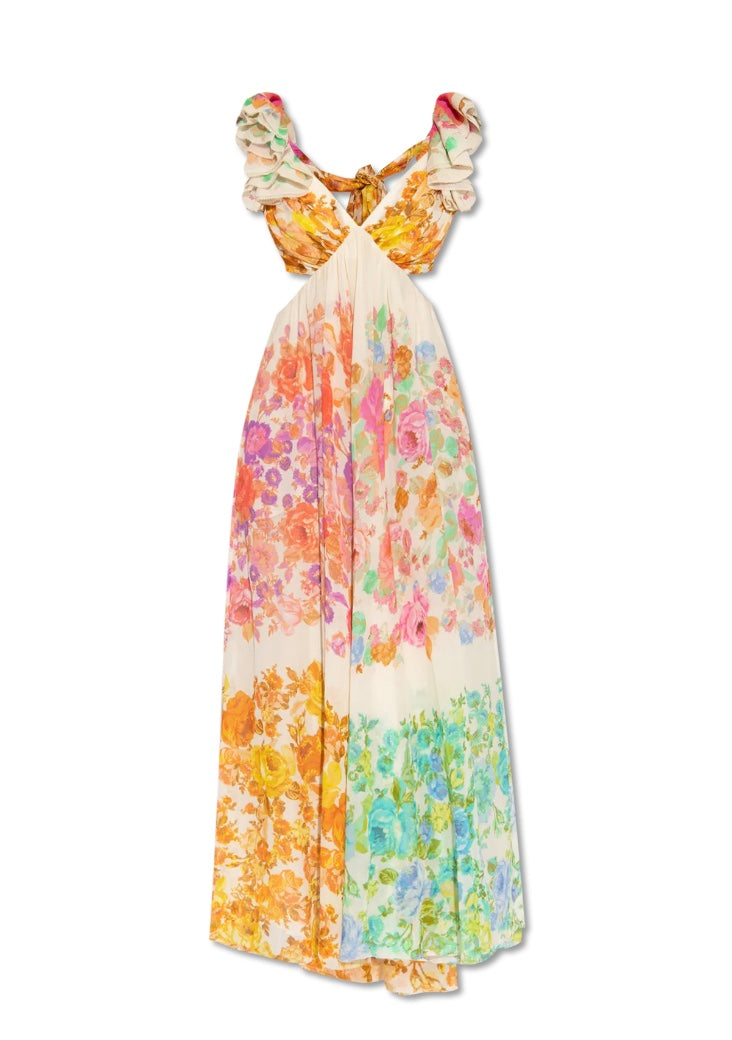 FABIENNE | Geblümtes Kleid