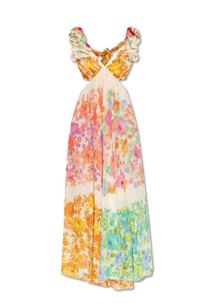 FABIENNE | Geblümtes Kleid