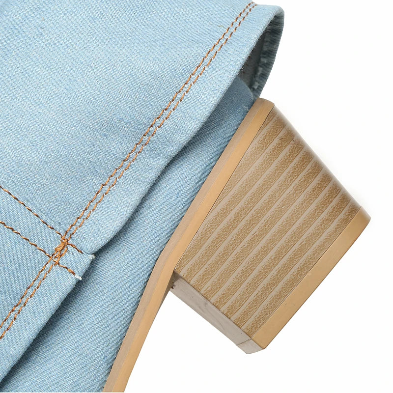 VICTOIRE - Denim Boots