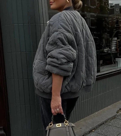 MALIN | Minimalistische Bomberjacke
